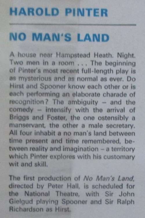 No Man`s Land