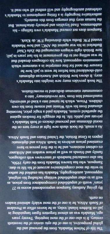 Mandela The Authorised Biography