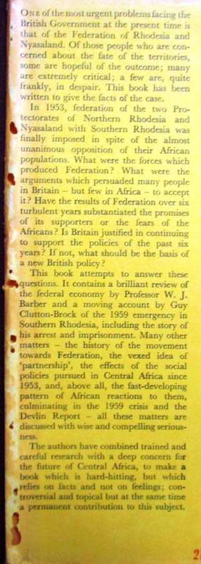 a New Deal in Central Africa