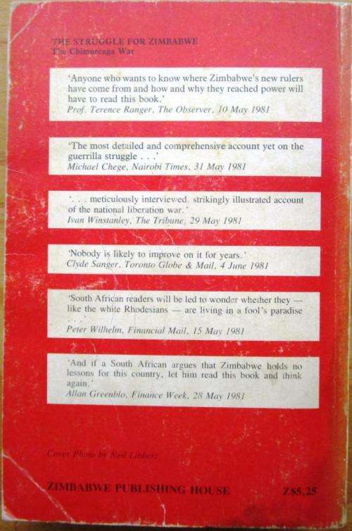 The Struggle for Zimbabwe The Chimurenga War