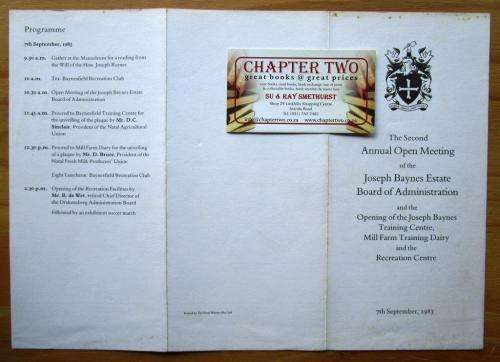 Joseph Baynes Pioneer  ***SIGNED***