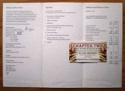 Joseph Baynes Pioneer  ***SIGNED***