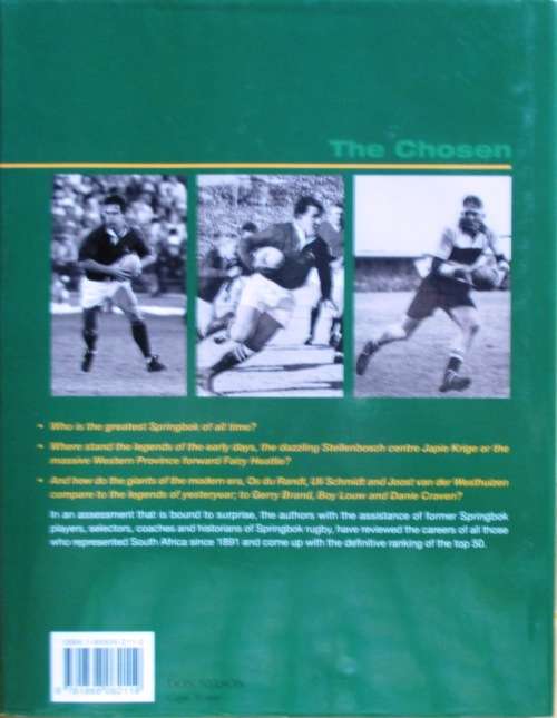 The Chosen, The 50 Greatest Springboks of All Time