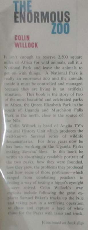 The Enormous Zoo a Profile of Two National Parks