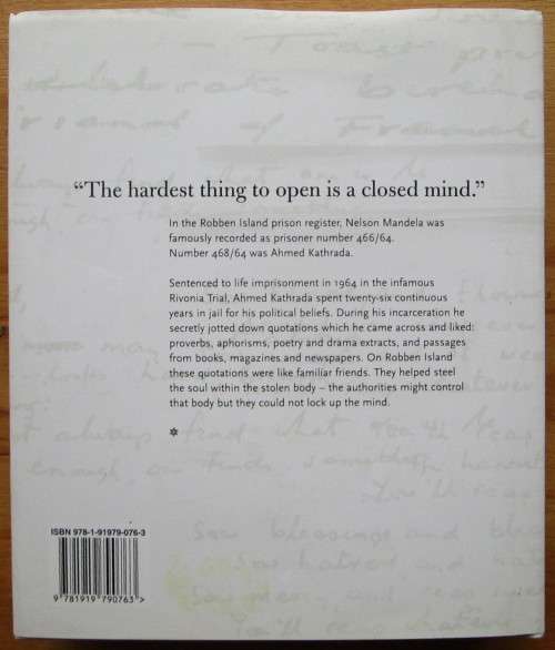 A Simple Freedom: The Strong Mind of Robben Island Prisoner, No. 468/64