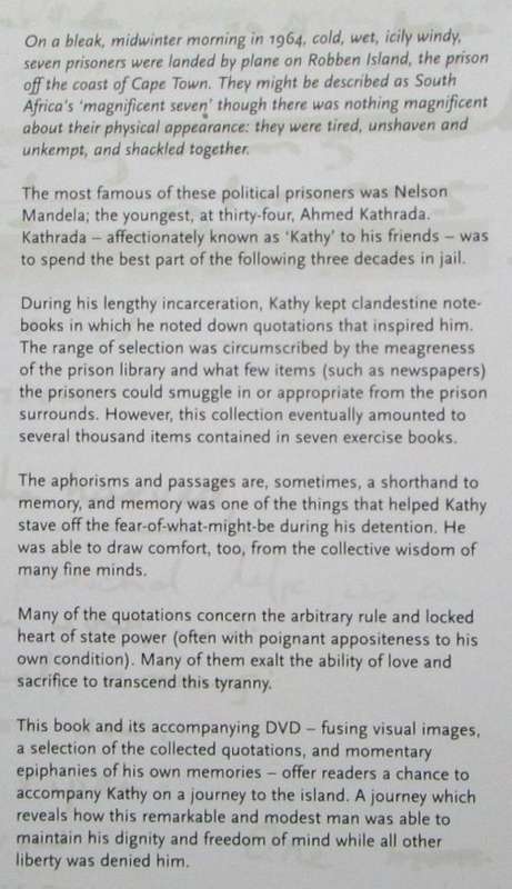 A Simple Freedom: The Strong Mind of Robben Island Prisoner, No. 468/64
