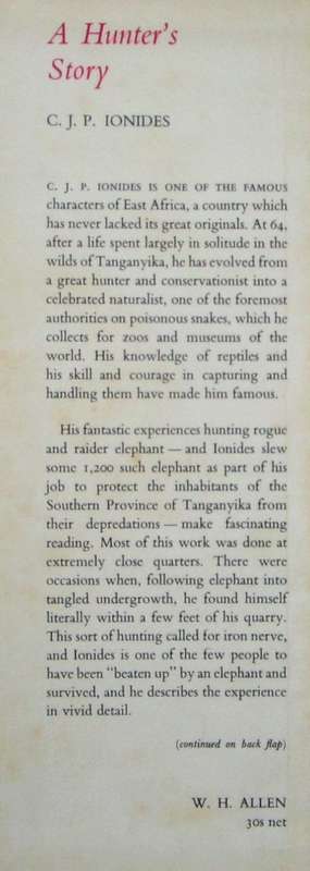 A hunter`s story