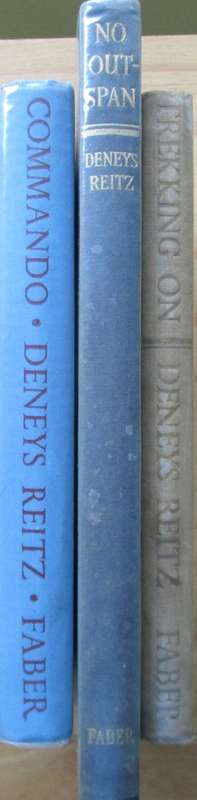 Deneys Reitz - 3 books Commando, No Outspan, Trekking On