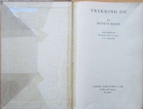 Deneys Reitz - 3 books Commando, No Outspan, Trekking On