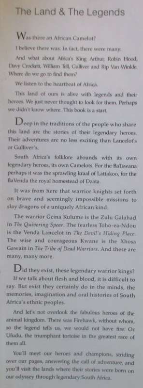 The Quivering Spear - A Journey Through Legendary South Africa in Words, Art and Photogrraphy