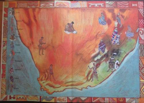 The Quivering Spear - A Journey Through Legendary South Africa in Words, Art and Photogrraphy