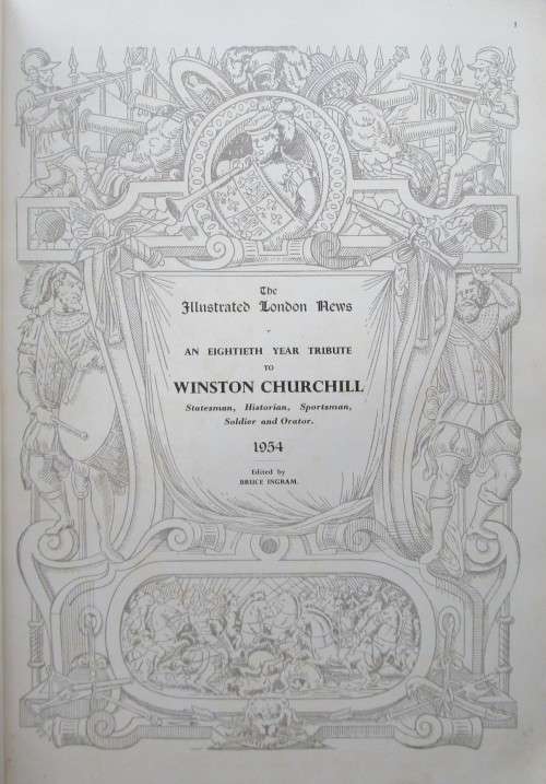 Winston Churchill the greatest figure of our time an eightieth year tribute