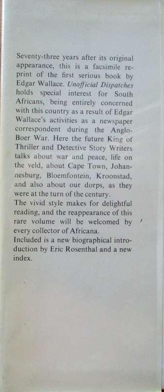 Unofficial Dispatches of the Anglo-Boer War