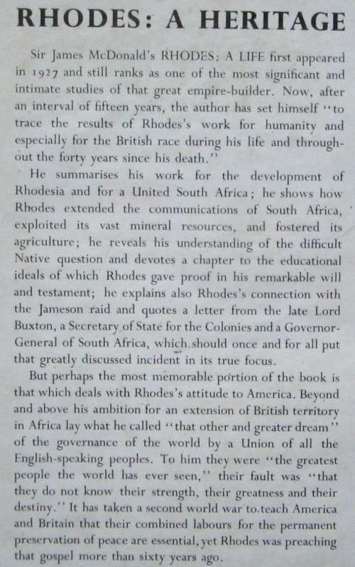 Rhodes a Heritage