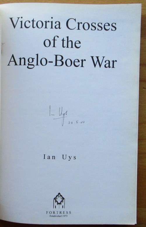 Victoria Crosses of the Anglo-Boer War