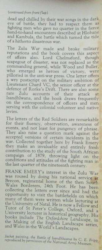 The Red Soldier Letters from the Zulu War, 1879