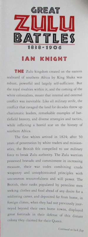 Great Zulu Battles 1838-1906