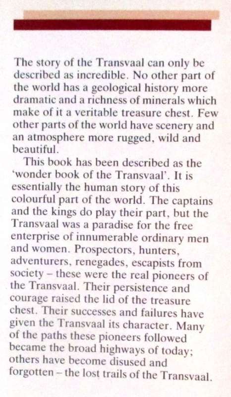 Lost Trails of the Transvaal