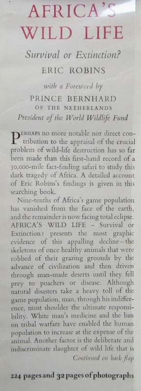 Africa`s Wildlife: Survival or extinction