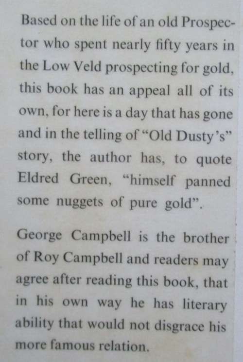 Old Dusty of the Low Veld
