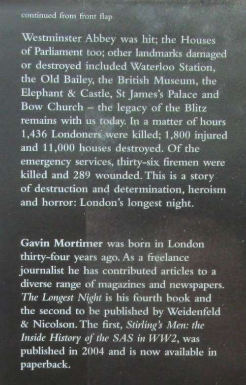 The Longest Night : voices from the London Blitz