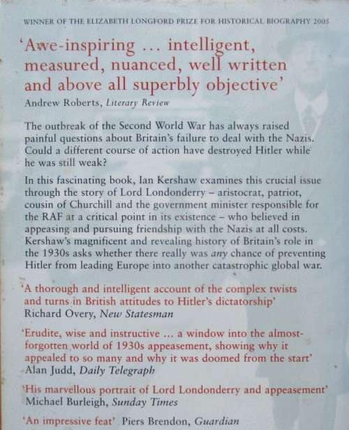 Making Friends with Hitler - Lord Londonderry and Britain`s Road to War