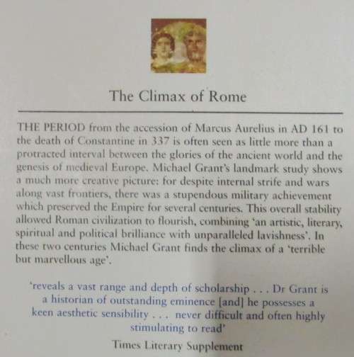 The Climax of Rome