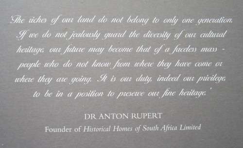 Our Threatened Heritage