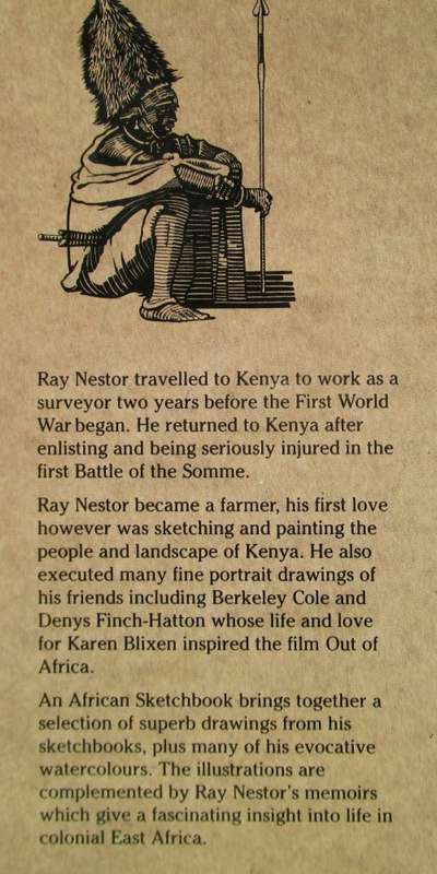 An African Sketchbook Drawings and Watercolours of Kenya With Extracts from Authors Memoirs