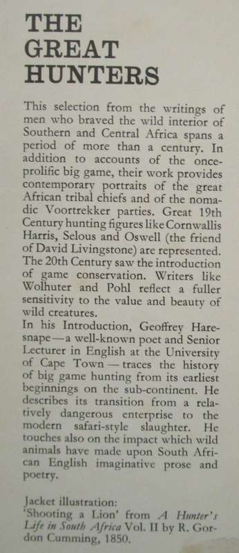 THE GREAT HUNTERS
