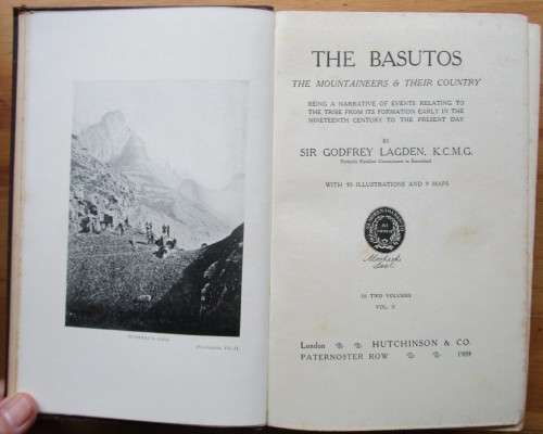 The Basutos the mountaineers & their country (two volume set)