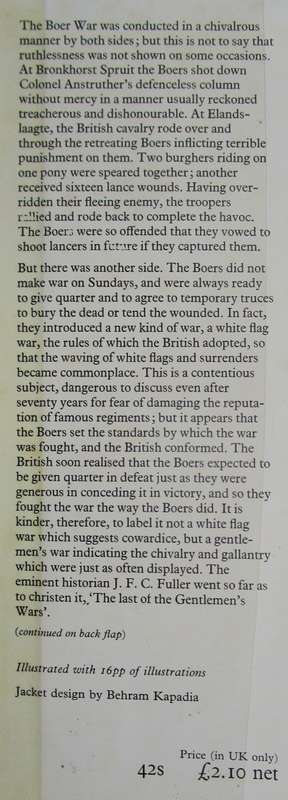 The Boer War: A Study in Cowardice and Courage