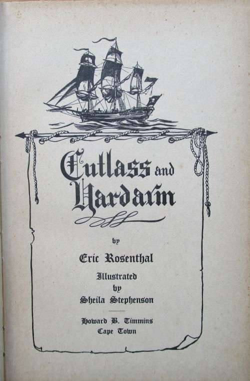 Cutlass and Yardarm  (***SIGNED***)