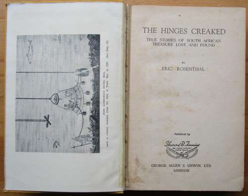 THE HINGES CREAKED true stories of South AFrican treasure lost and found