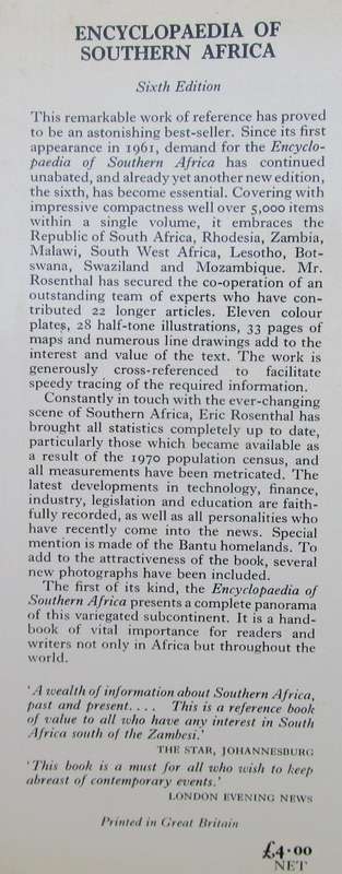 Encyclopedia of Southern Africa