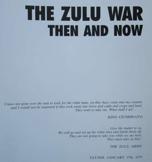 The Zulu War: Then and Now