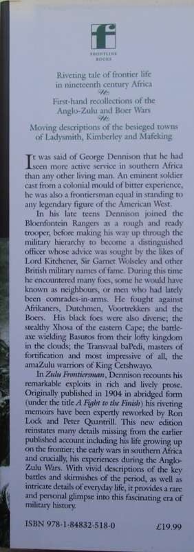 Zulu Frontiersman **SIGNED**