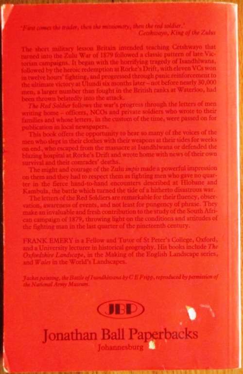 The Red Soldier Letters from the Zulu War, 1879