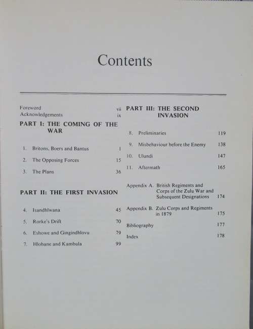 The Zulu War a Pictorial History