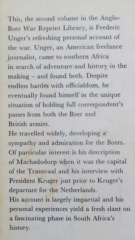 With `Bobs` and Kruger Experiences and Observations By an American Boer War Correspondent in the Fie