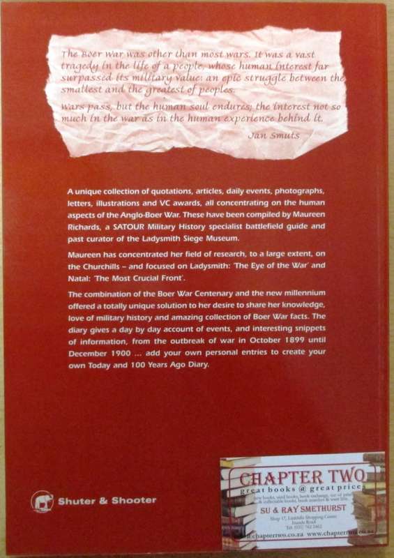 Into The Millenium Anglo-Boer War-Centenary Diary