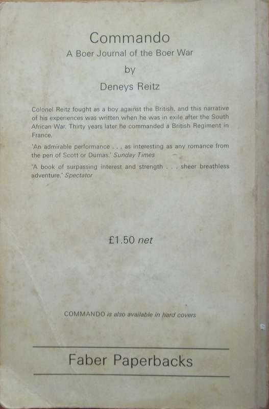 Commando: A Boer Journal of the Boer War