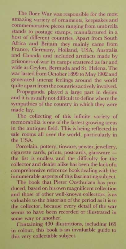 Boer War Memorabilia the Collectors` Guide