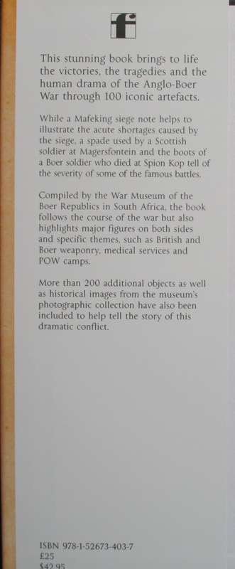 The Anglo-Boer War in 100 Objects
