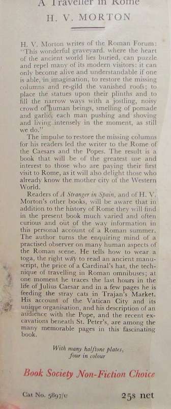 A Traveller in Rome