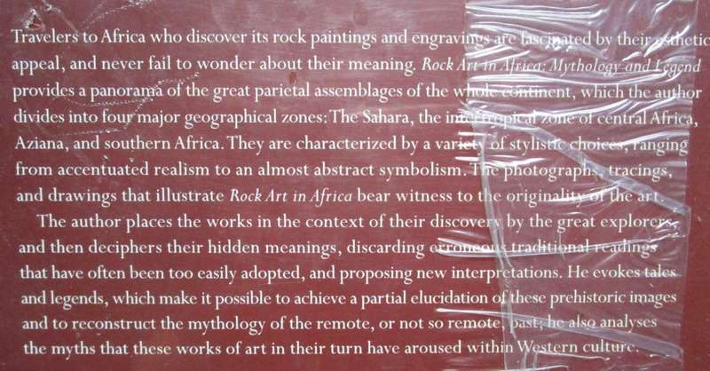 Rock Art in Africa Mythology and Legend