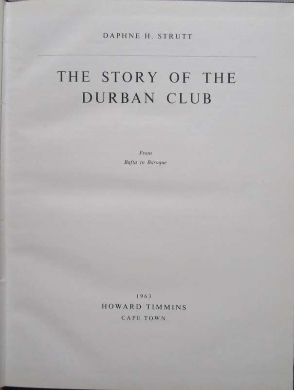 The Story of The Durban Club
