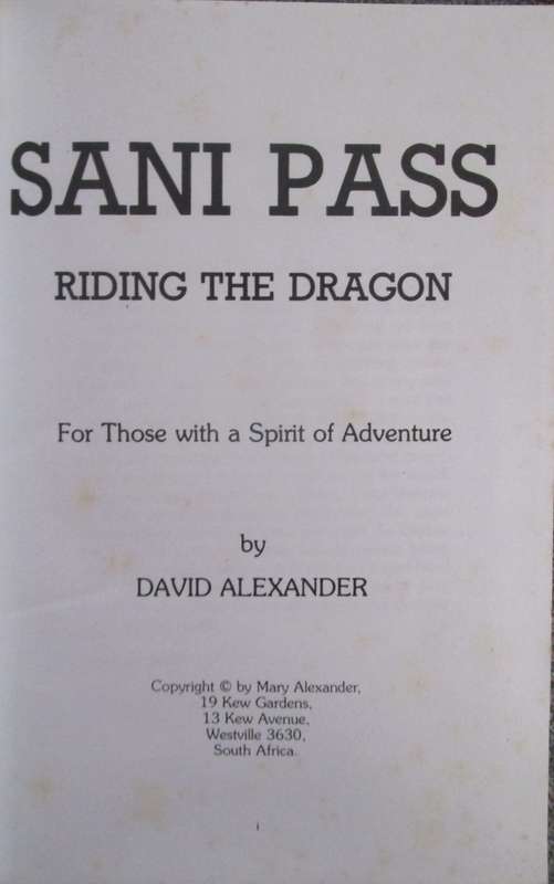 SANI PASS - Riding the Dragon