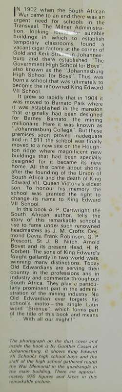 Strenue the Story of King Edward VII School