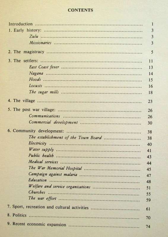 Empangeni a Historical Review to 1989